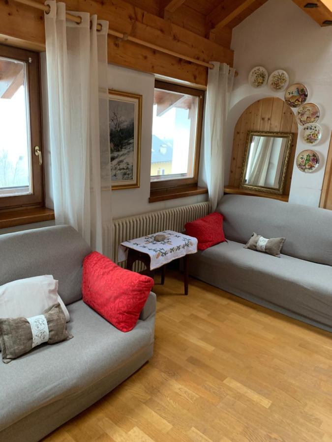 Ferienwohnung Cavalese Luxury Mountain And Sky Exterior foto